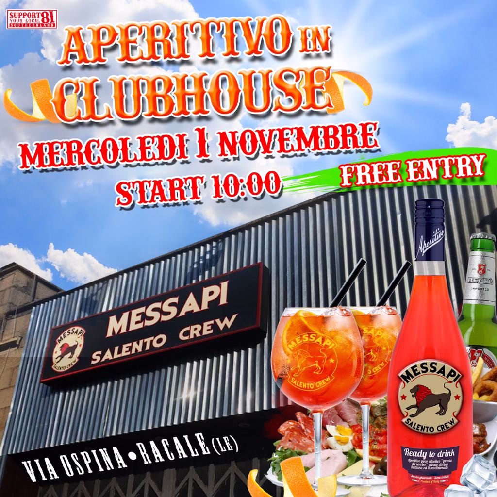 Aperitivo in Clubhouse